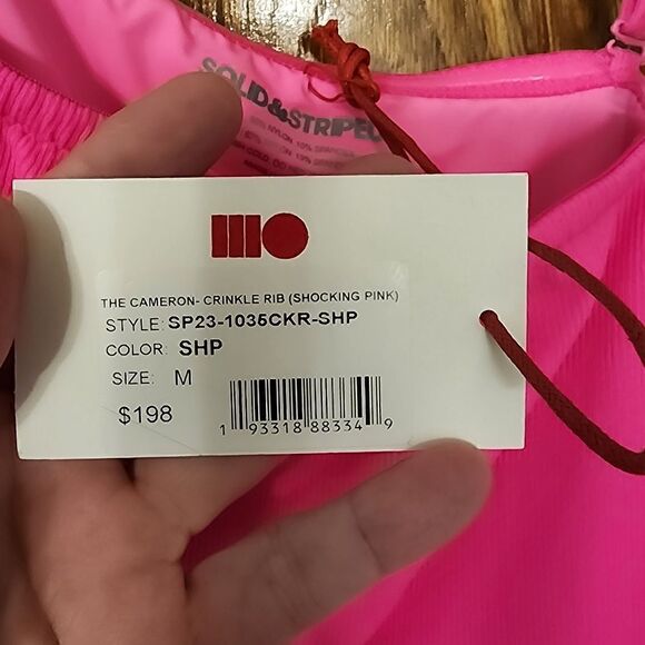 Solid and Striped The Cameron One Piece Swimsuit NWT Size M - Picture 5 of 6